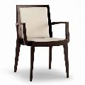 CONTEMPORARY SOLID WOOD ARM CHAIR