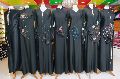 High quality korean black abaya fabric