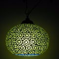 Moroccan Style Decorative Glass Lamp