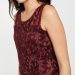 CODE Embroidered Sleeveless Top