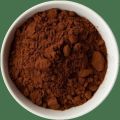 Dark brown cocoa powder