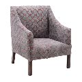 Cotton Printed Rug Upholstered Chair