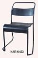 IRON METAL ANTIQUE FINISH DINING CHAIR