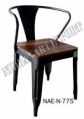 wood top dining chair