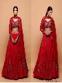 Silk Multi Wedding Bridal Designer Lehenga Choli