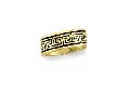 Gold Plated Celtic Mens Ring