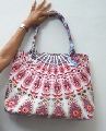 Indian Designer Cotton Beach Bag Large Mandala Shopping Purse Boho Bag