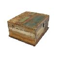 Reclaimed wooden small storage box
