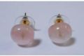 Pink Quartz Gemstone Earrings