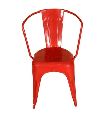 Elegant Distinct Red Iron Chair