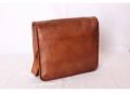 Genuine Leather Messenger Bag Handmade Notebook Tablet