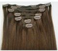 indian hair clip on brown