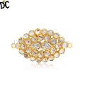 92 5 Silver Gold Plated White Zircon Jewelry