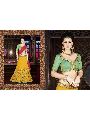 Latest Indian Designer Satin Silk Multi Color Lehenga Choli