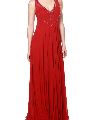 Beaded Red Gown