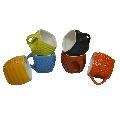 Curve Ceramic Mugs-Set of 6