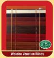 wooden venation blind