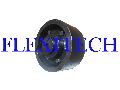 Round Black Polished flexible gear coupling brake drum