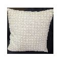 hand embroidered cotton pillow cover
