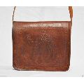 leather messenger shoulder carry bag