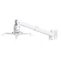 Universal Projector Ceiling Mount Bracket White