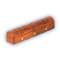 wooden Coffin Incense Burner incense holder