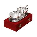 Silver Plated Brass Bowl Gift Set