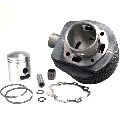 Vespa PX 150 Cylinder Block With Piston With Bearing And Gasket 3 Port