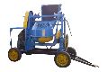 Concrete Mixer with Mechanical Hooper