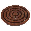 Wooden labyrinth board game ball, educational game