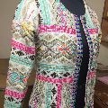 women Embroidered Jaquard Jacket