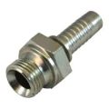 Brass Carbon Steel Copper Plastic Stainless Steel Black Grey Silver hydraulic hose fitting