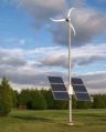 Black Grey Metallic Silver Solar Power wind solar hybrid systems