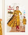 Multicolor Plain Printed Stitched Ladies Churidar Suit