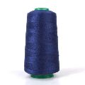 Silk Dyed blue sewing thread
