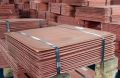 Brown Grey Red copper cathode