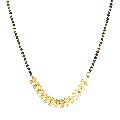 Ankur finely gold plated printed mangalsutra for women