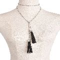 Ankur stylish rhodium plated chain for women