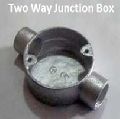 Galvanized Iron Round Coated Non Coated two way junction box