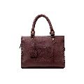 Cherry Brown Ladies Leather Handbag