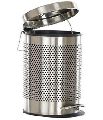 Stainless Steel Perforated Pedal Dustbin
