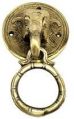 Golden Polished Brass Door Knocker