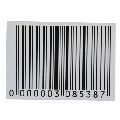 Paper PVC Rectangular Square Multi Color Barcode Stickers