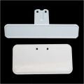 Stainless Steel White Number Plate