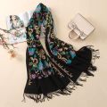 Multicolor ladies embroidered scarves