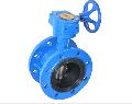 Flange With Gearbox Butterfly Valve