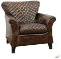Wood Brown Doted New Polished ENAMOR IMPEX Customized leather sofa