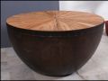 Drum Shaped Coffee Table