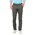 TJ-8089 Grey Mens Casual Cotton Trousers