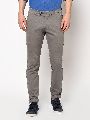 TJ-8117 Grey Mens Casual Cotton Trousers